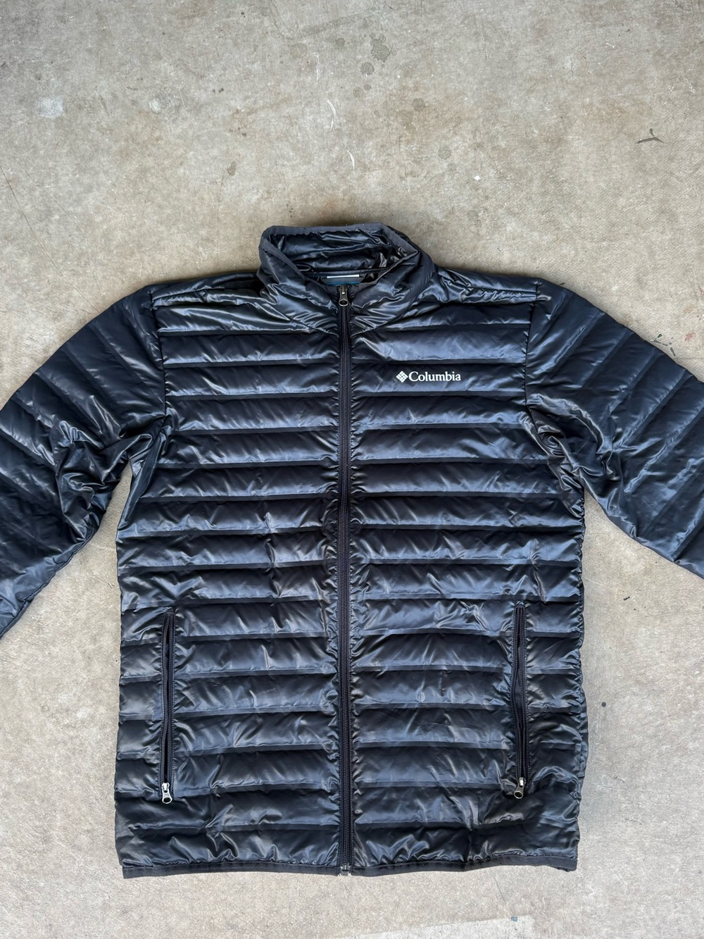 Columbia Men’s Black Quilted Puffer Jacket